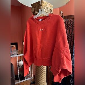 Nike Women's Bright Red Sweatshirt
